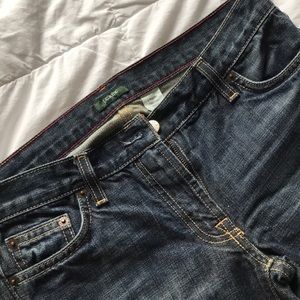 JCrew straight leg jean. Size 2.